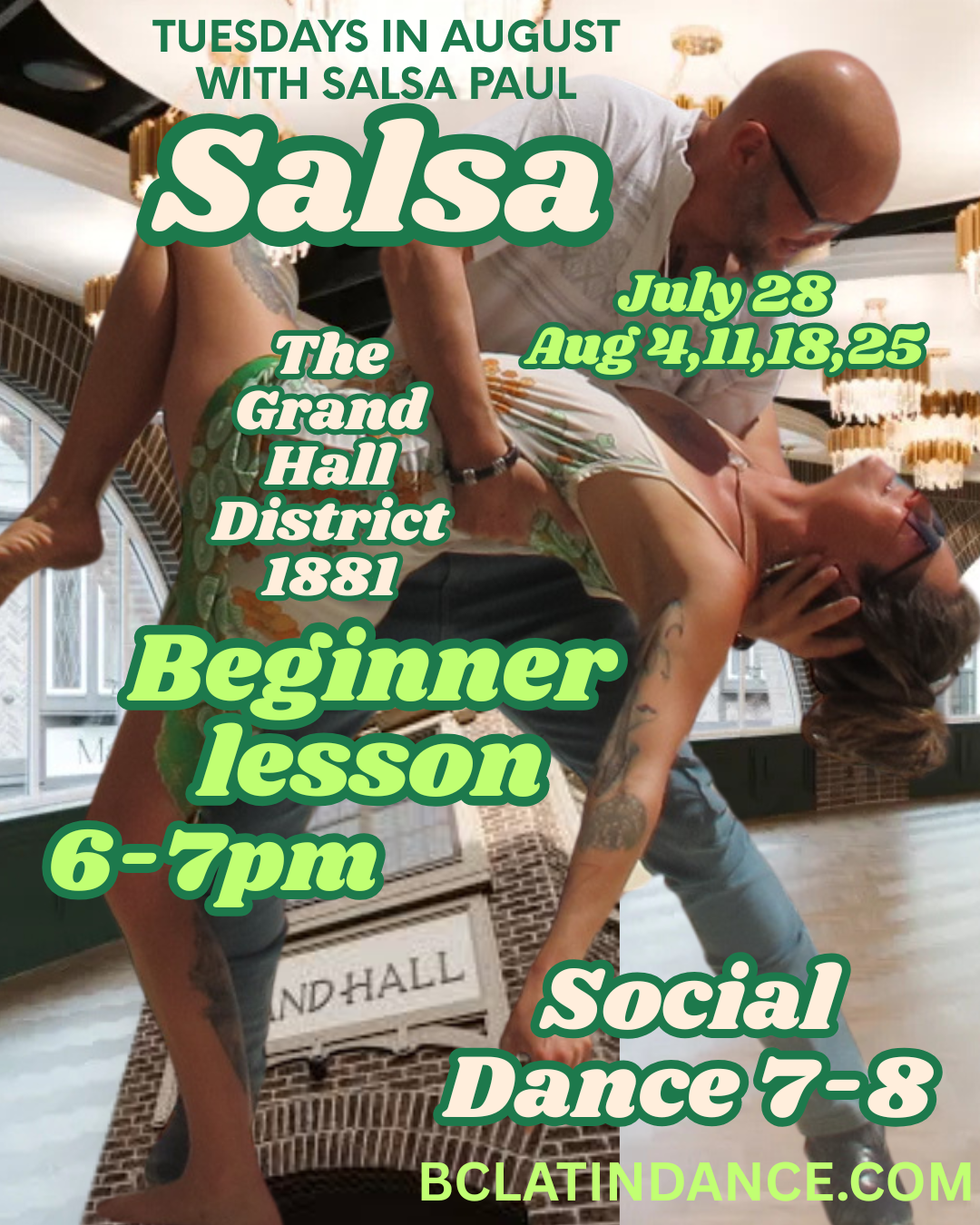 Event Poster — Tuesday Salsa Nights